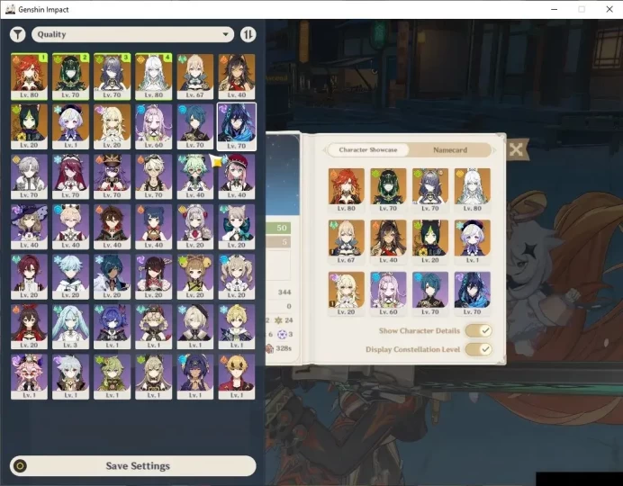 ASIA |AR 50|4 Limited +1(*5Weapon) |Nefer,Lauma,Zibai,Mavuika|Skyward Blade|Mc Female|TakeMail|CheckSS(GI6566)