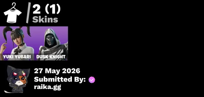  Fortnite Account [PC] 2 skins | Yuki Yubari | Blitz Knight | Shattered Halo Ring | Dreamer's Two-Shot | Super Cape | Raptorstriker Bag | Homer'