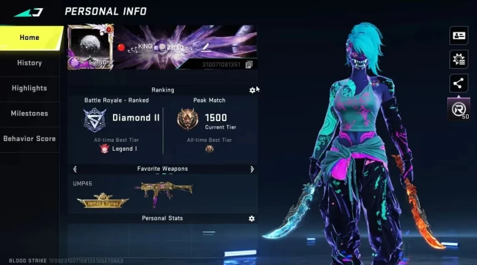 ASIA|ETERNAL DEagle-Scorpius Lv2|5 Collab [Lucian-Keisuke,Playpal Oslo,SCAR-EVA-08]|9 ULTRA|3 LMT Gun|NetEase(BLS4592)