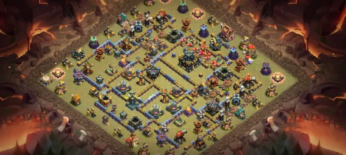 Th 17 Level 189 | Hero (62/68/41/22) | 5 Equipment Epic | 14 Magic Items | 8 Hero Skin | 826 War Stars | 545 Gems