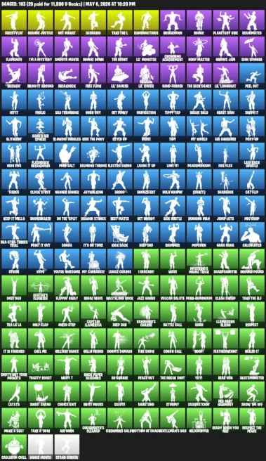283 skins · IKONIK / The Reaper / Glow / Take The L  