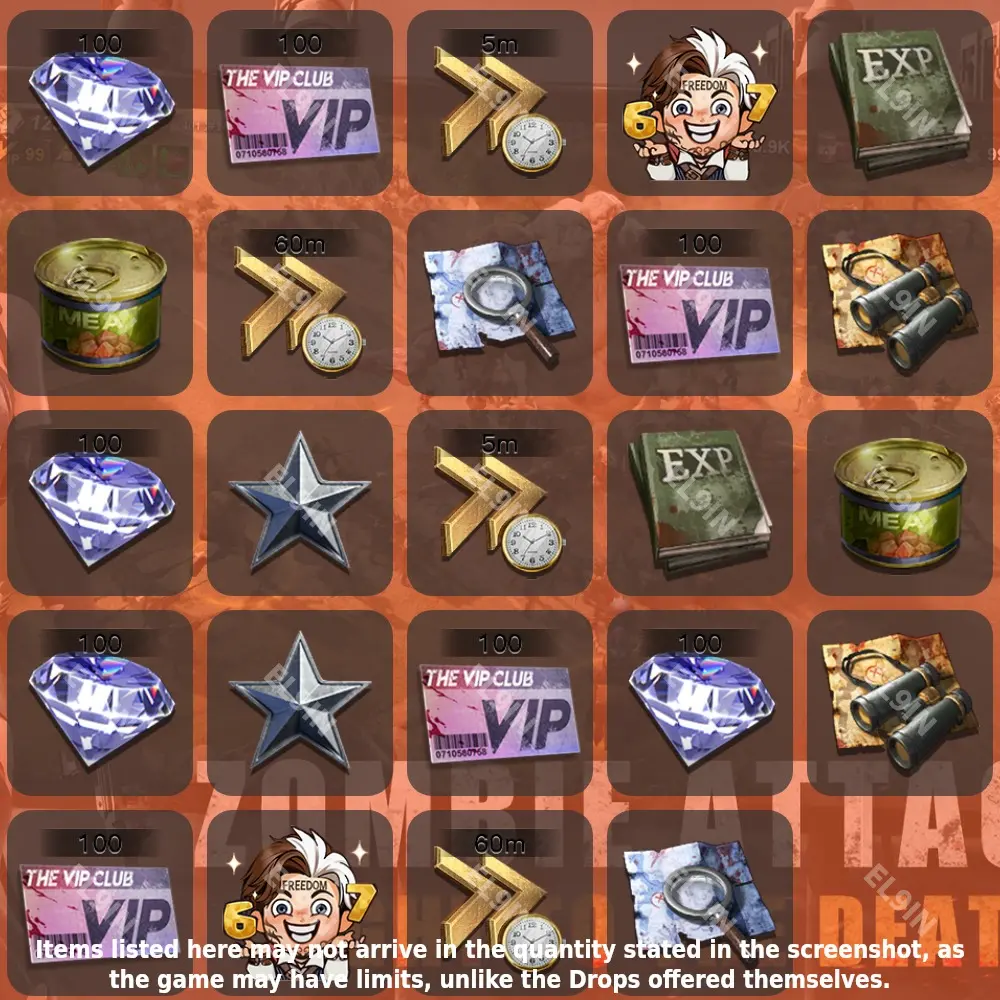• Doomsday: Last Survivors • Twitch Drops •  Doomsday Drops [Total 24 Items]
