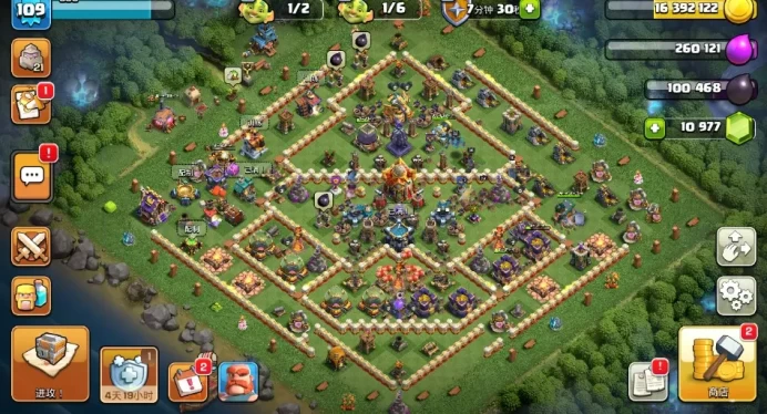 Clash of Clans SC ID-//Android&IOS-16TH/LVL109max YMX23G58/260527