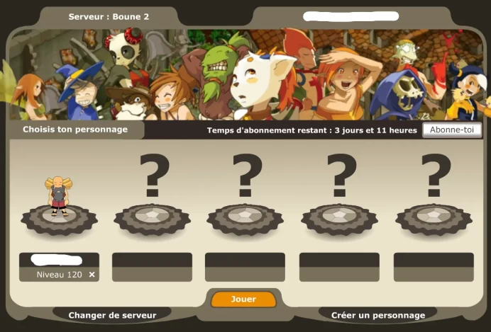 Enu LVL 120 - Boune 2 -  50 000k offert - Abo jusqu'au 30/05/26