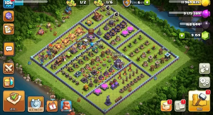 Clash of Clans SC ID-//Android&IOS-15TH/LVL106max YMX23G59/260527