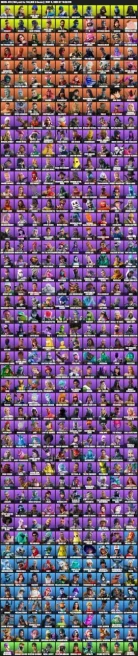 470 skins · IKONIK