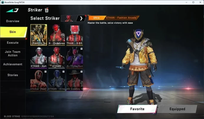 ASIA | AOT: RAN, M700, FAL | 1 TR Melee | 1 Ultra Melee | 4 Ultra Strikers | 7 Ultra Guns|More Check SS BS1074B
