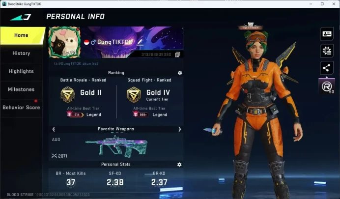 ASIA | AOT: RAN, M700, FAL | 1 TR Melee | 1 Ultra Melee | 4 Ultra Strikers | 7 Ultra Guns|More Check SS BS1074B