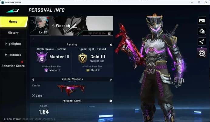 ASIA | 1 ETERNAL: Desert Eagle | 3 7DS | 8 ULTRA | 2 LIMITED | 1 LEGENDARY | Master III BR | Lv32|More Check SS BS1076B