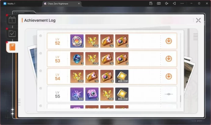 ASIA | Lv54 | 7 SSR | Heidemarie ME 1| Chizuru ME 1 | Rin ME 1 | Selector ON | TakeMail(CZN006B)