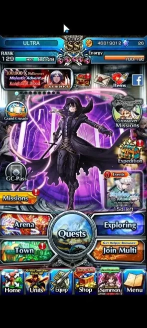 Global|Rank 129|26 Ascend+12 TW|[Roy,S Miyu,Emiya,Shadow,Hajime,Hazuki,Fern,Alpha,Rosetta,CF Millim,Etc]+TW|Lpot 368|(GS2591)