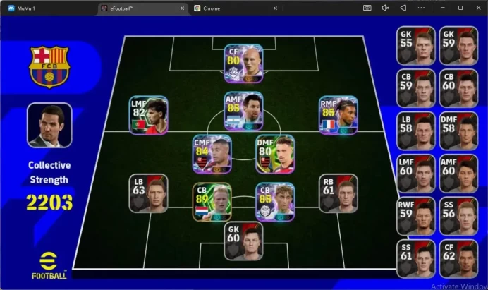 Android |PW 2203 | Epic Koeman | Showtime Huijsen, Olise, Messi, De la Cruz, Vlahović | 2026 | Check SS EFB1602B