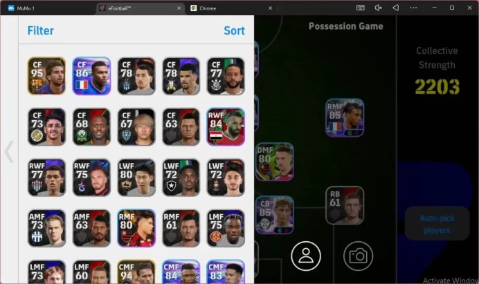Android |PW 2203 | Epic Koeman | Showtime Huijsen, Olise, Messi, De la Cruz, Vlahović | 2026 | Check SS EFB1602B