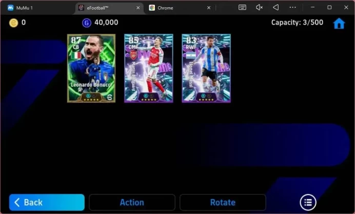 Android | PW 1981 | Epic Bonucci | Showtime Ødegaard, Lionel Messi | 2026 | Check SS EFB1601B