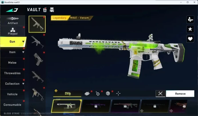 ASIA | 1 EVA Glide | 1 Legendary Melee | 4 Legendary Guns | 1 Legendary Chest | L10 Bronze IV|More Check SS BS1079B