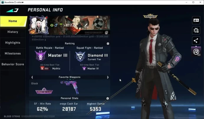 ASIA|ETERNAL DeAgle-Scorpion+Collab 7DS Karl98,QBZ95|18 ULTRA[Zero-AgentZ,M4A1,SCAR,MCX,UMP45,Etc]|LMT AR97,RPK|NetEase|BLS4601