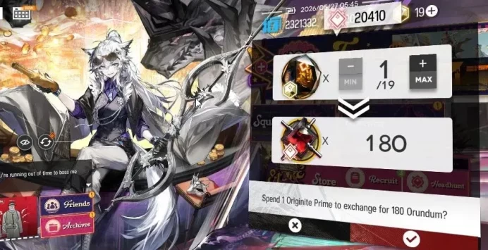 Lv 74|198 OP + 33 Skin|20,2K Orundum+19 Originium|7 Limited+Full Collab AVE|Wis'Adel,ETNC,Ash,Etc|Terminal 16-1|CheckSS(AK1517)