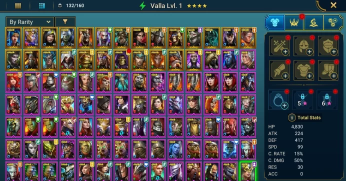 Starter acc with Narses : 94k energy / 60 mln coins / Teodor, Hephraak, Arix, Ninja + 20 Login Legendaries / Aniri