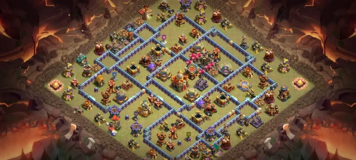 Th 16 Level 217 | Hero (83/90/62/35) | 9 Equipment Epic | 9 Magic Items | 8 Hero Skin | 2263 War Stars | 96 Gems