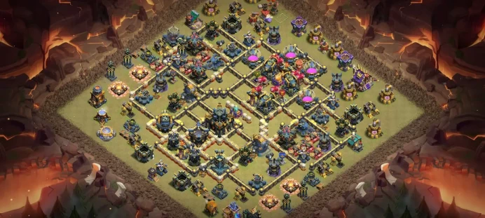 Th 17 Level 270 | Hero (100/100/75/50) | 10 Equipment Epic | 137Magic Items | 16 Hero Skin | 2716 War Stars | 2722 Gems
