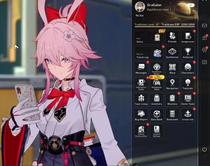 Asia |TL 30 | Free ZZZ+Genshing Impact | 3 Limited | Evanescia,Sparkle,Huohuo | MC Female |Take Mail|Check SS (HSR7275)