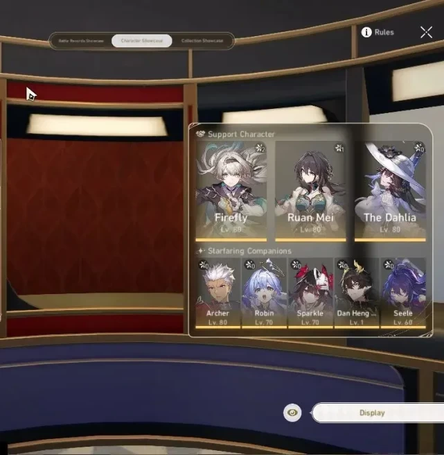 Asia|TL 61|9 Limited|[FireflyE2]+Sign,The Dahlia,Ruan MeiE1,Sparkle,Robin,Dante,Archer,Etc|Mc Male|TakeMail|CheckSS(HSR7267)