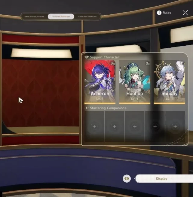 Asia|TL 3|3 Limited|Acheron,Huohuo,Sunday|MC Male|Herta Space Station|TakeMail|CheckSS(HSR7127)