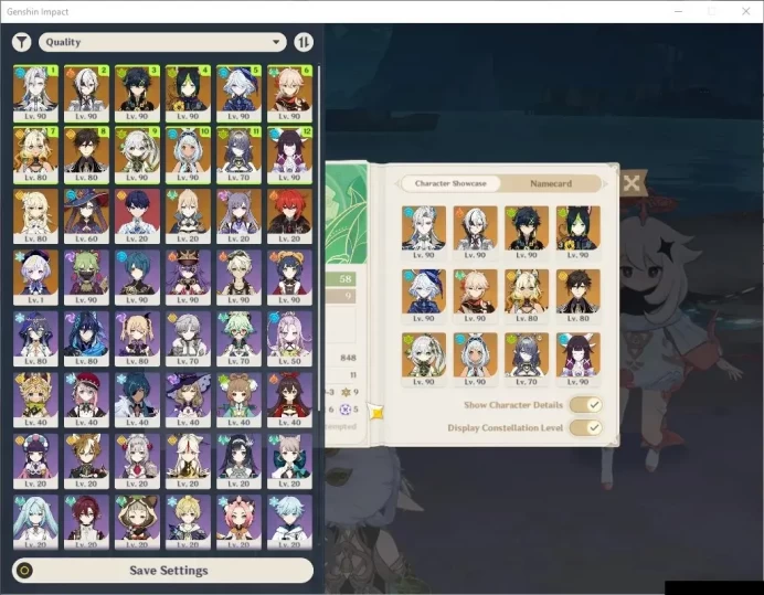 ASIA |AR 58 |Prem tim [Neuvil,Arle,Lauma] |12 Limited + 4 (*5Weapon) |[Neuvil,Kazuha]+Sign,Columbina|Mc Female|TakeMail|(GI6618)