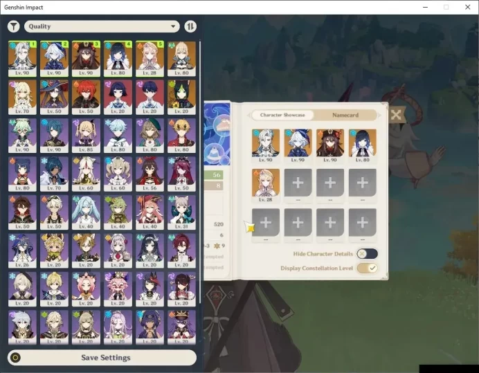 ASIA |AR 56 |5 Limited + 3 (*5Weapon) |[Yelan,Nicole]+Sign,HuTaoC1,Furina,Neuvillette |Mc Male |TakeMail |CheckSS(GI6612)