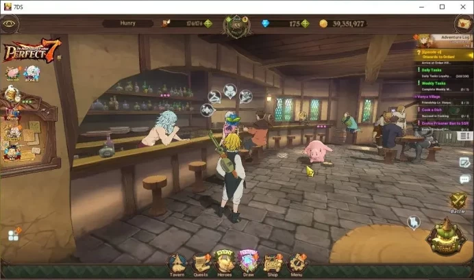 Global|1M CC|175 DM|21 LS|3 LR+7 UR|Nemesis Meliodas,Brunhild,Elizabeth,MerEsca,Tristan,ODK,Lancelot,DKM,Etc|CodeOnly|SDS4515