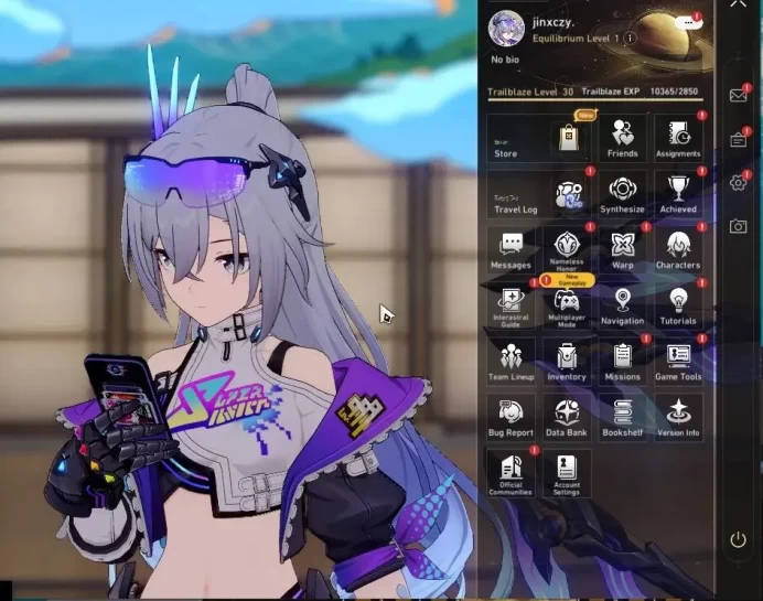 Asia|TL30| 1 Golden Companion| 3 Limited| [(Silver Wolf 999+Sign),Sparkle,Dante ] | MC Female|Take Mail|Check SS|HSR7288