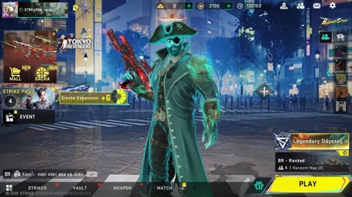 ASIA|Eternal[AK47 Lv 4,UZI Lv 4]|Colab BLEACH[Byakuya]+7DS[QBZ95,Kar98]|ULTRA[Melee BKnife-Starfall,etc]|NetEase|CheckSS|BLS4608