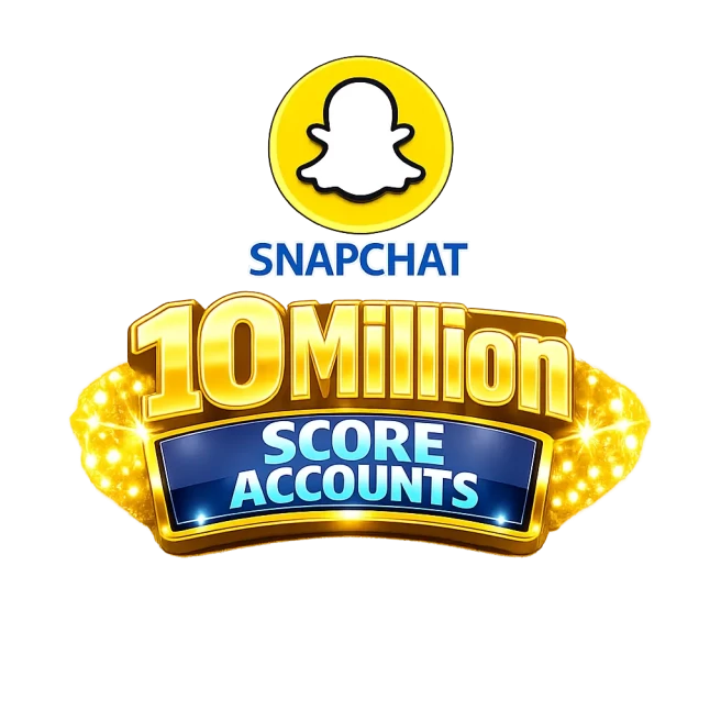 Snapchat Account With 10Million Score username changeable (10M)