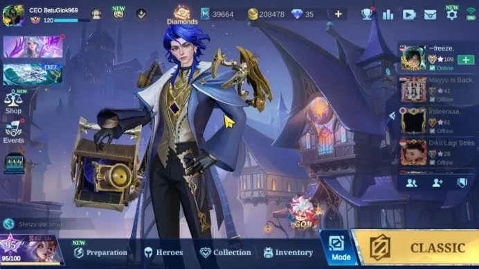 Hero 132|Skin 593|High Immo 126|Legend[Granger,Saber,Miya],Aspiran[Fanny,Vexana,ChangE,Angela],11LBox|Many Skin|CheckSS|MLBB2236