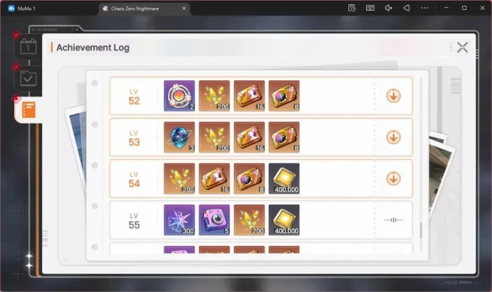 ASIA | LV54 | SSR 8 | Heidemarie ME1 | Rin ME2 | Selector On | TakeMail | CZN010B