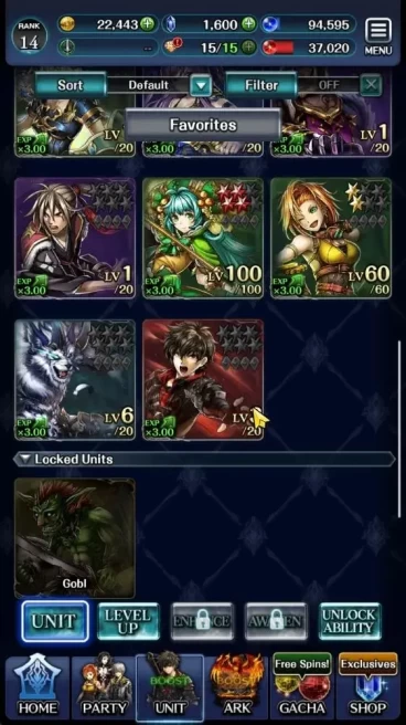 GLOBAL|Rank 14|Top Tier Unit|Demon Lord Judecca Samekh,G Lilaha,KOG Mauna,Vayne,Lenius,Etc|2 UR Ark|Code Only|LC1294