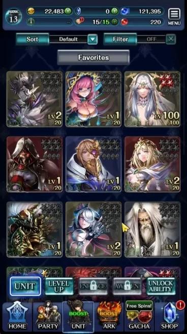 GLOBAL|Rank 13|Top Tier Unit|Demon Lord Judecca Samekh,Godlyfair DK Degrogue,SM Sera,G Lilaha|1 UR Ark|Code Only|LC1290