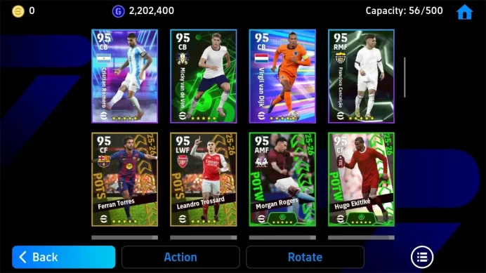 Android|PW 3151 | Christian Abbiati Epic,Gennaro Gattuso Epic, Lothar Matthaus Epic,Dimitar Berbatov Epic|2026|Check SS EFB1623B