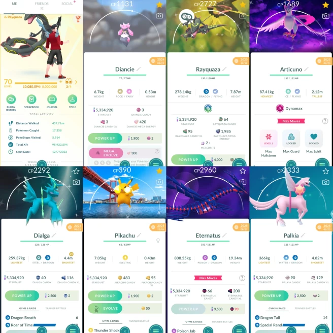 2279 Level 70 Eternatus Suicune100 Dawn Wings Necrozma 100 iv Shiny Mega Rayquaza Shiny Dawn Wings Necrozma Shiny GMax Machamp