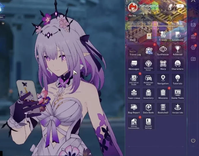 Asia|TL70|17 Limited|[Castorice,Hyacine,Evernight,The Herta,Acheron,Sunday,Evanescia,Dante,Huohuo,Sparkle,Etc]|MC Female|HSR7298