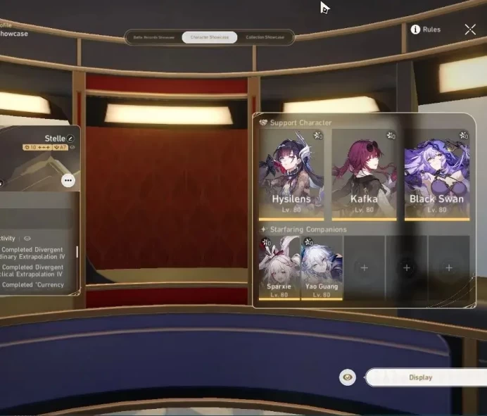 Asia|TL63|37 SRSP|9 Limited|Triple DoT Team|[Yao Guang+Sign,Evanescia,Sparxie,Dante,Huohuo,Etc]|MC Female|Check SS|HSR7294
