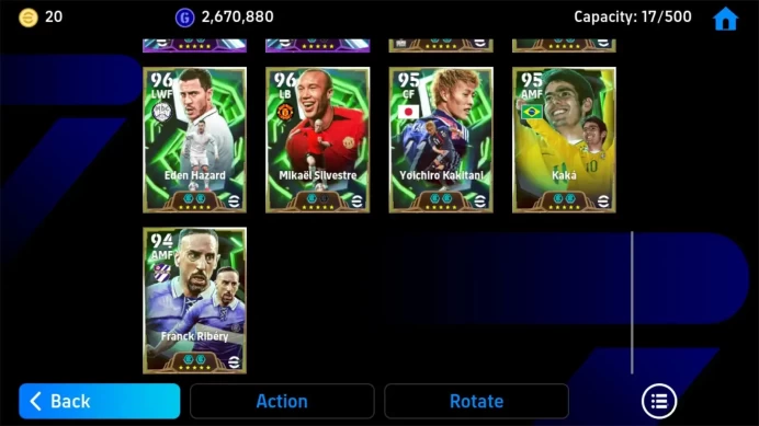 Android|PW 3176|Epic Zico, Kakitani,Zanetti, Raúl,Rosický,Donadoni|SHW Huijsen,Ollise,Lewandowski,Messi|2026|Check SS EFB1627B
