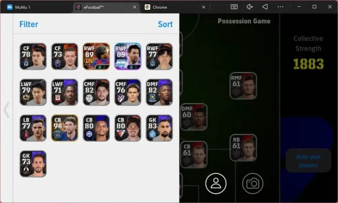 Android | PW 1883 | Bigtime Lamine Yamal | Showtime Lionel Messi |2026|Check SS EFB1622B