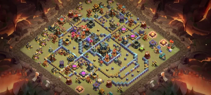 Th 17 Level 268 | Hero (100/100/75/50) | 7 Equipment Epic | 9 Magic Items | 8 Hero Skin | 2903 War Stars | 859 Gems
