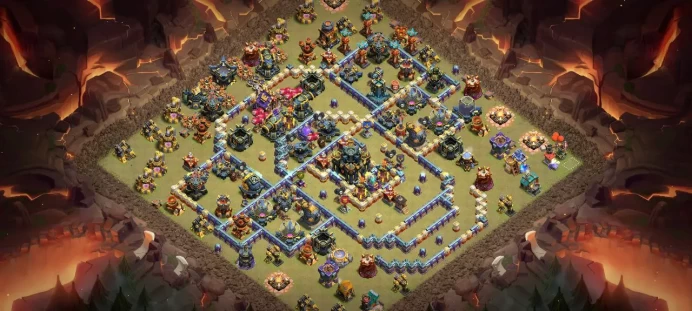 Th 17 Level 252 | Hero (98/100/75/50) | 8 Equipment Epic | 12 Magic Items | 11 Hero Skin | 4966 War Stars | 961 Gems