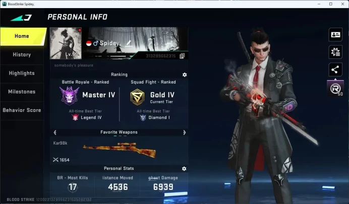 ASIA | 3 AOT: M4A1,KAG-6,FAL | TR JACK | 4 ULTRA GUN | 2 ULTRA CHAR | 1 Legendary Melee|More Check SS BS1086B