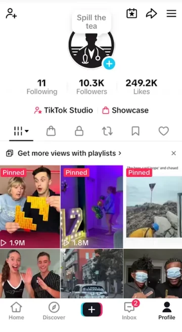 USA Audience/ USA Monetized 10K Real Followers+249K Real Likes Account/ Creator Rewards Program Activated/ Live Stream/ Full Access