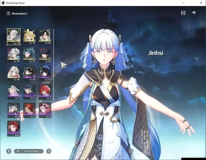 SEA|UL 42|3 Limited| Jinshi R1+Signature,Jiyan,Carlotta | Data Bank Lv 20 | MC Male | Log Google | Check SS(WW3414)