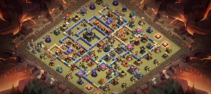 Th 17 Level 225 | Hero (91/95/70/44) | 5 Equipment Epic | 1 Magic Items | 12 Hero Skin | 1420 War Stars | 224 Gems