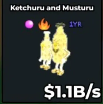 KETCHURU AND MUSTURU DIVINE (+1YR Traits)1.1B/s - Fast Delivery